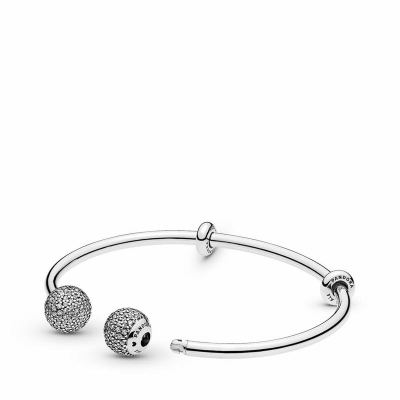 Pandora Open Bangle Bracelet NZ, Sterling Silver (065429-UAX)